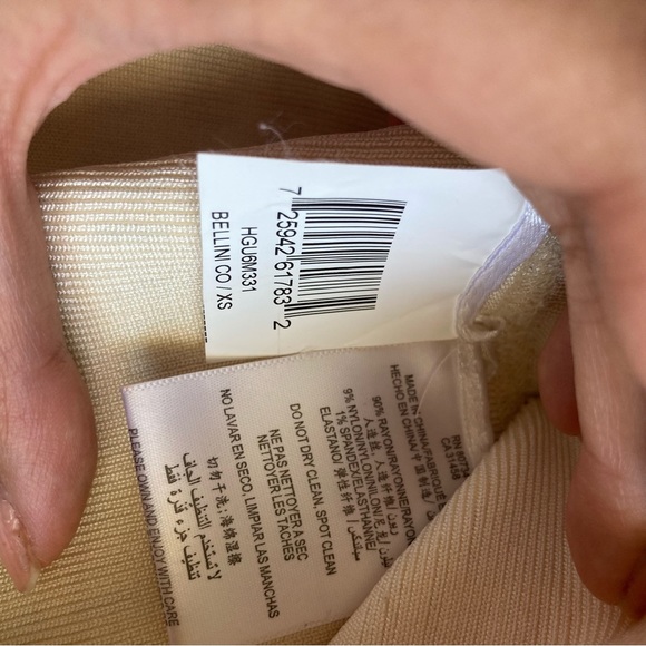 RARE Herve Leger Authentic Bellini Panel Dress Size XS - Picture 6 of 7